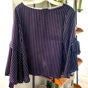 Pinstripe blouse